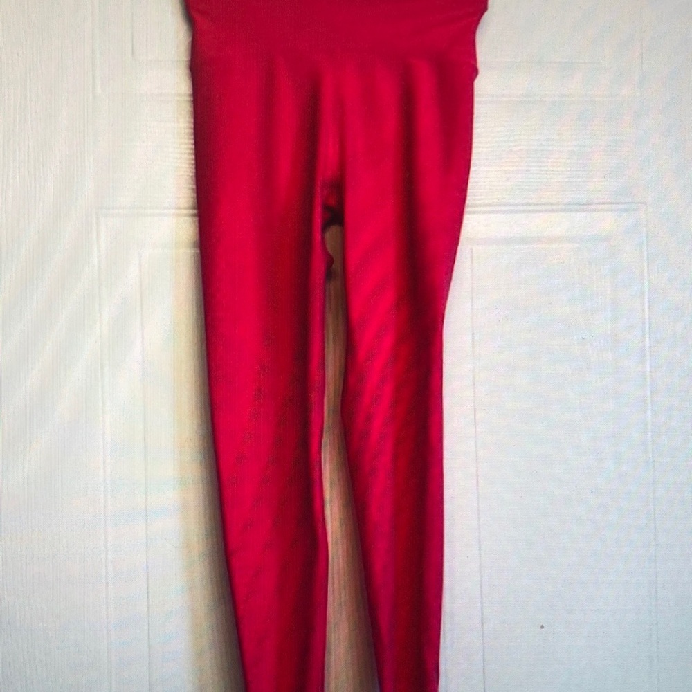 Vibrant Red Leggings